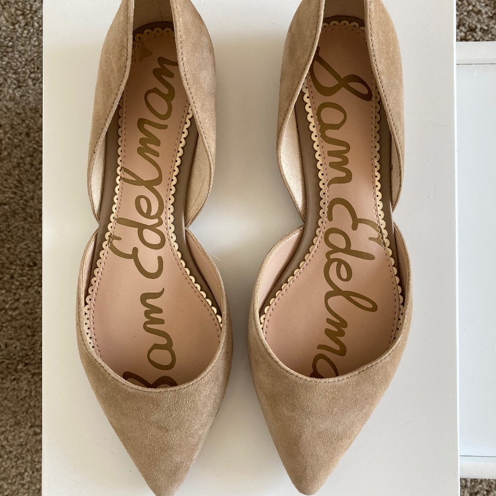 Sam Edelman Rodney size 5.5 suede flats